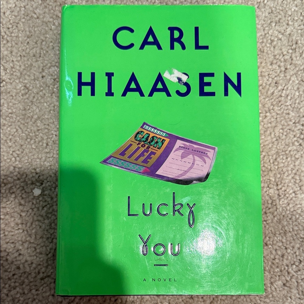 Lucky You - Bright Green Hardcover Novel
